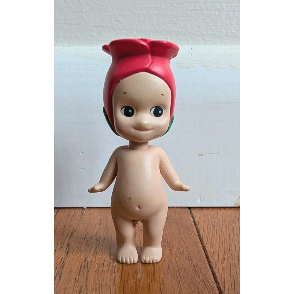 Authentic Sonny Angel Flower Series Mini Rose Figure Good Condition